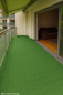 Preview: Balcony paving 23 mm green made of rubber, double-T design